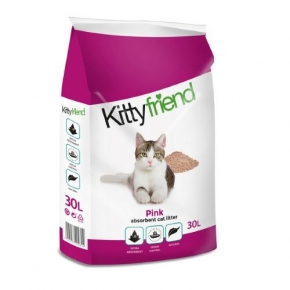 Sanicat - Kittyfriends Pink Cat Litter 30 Litre